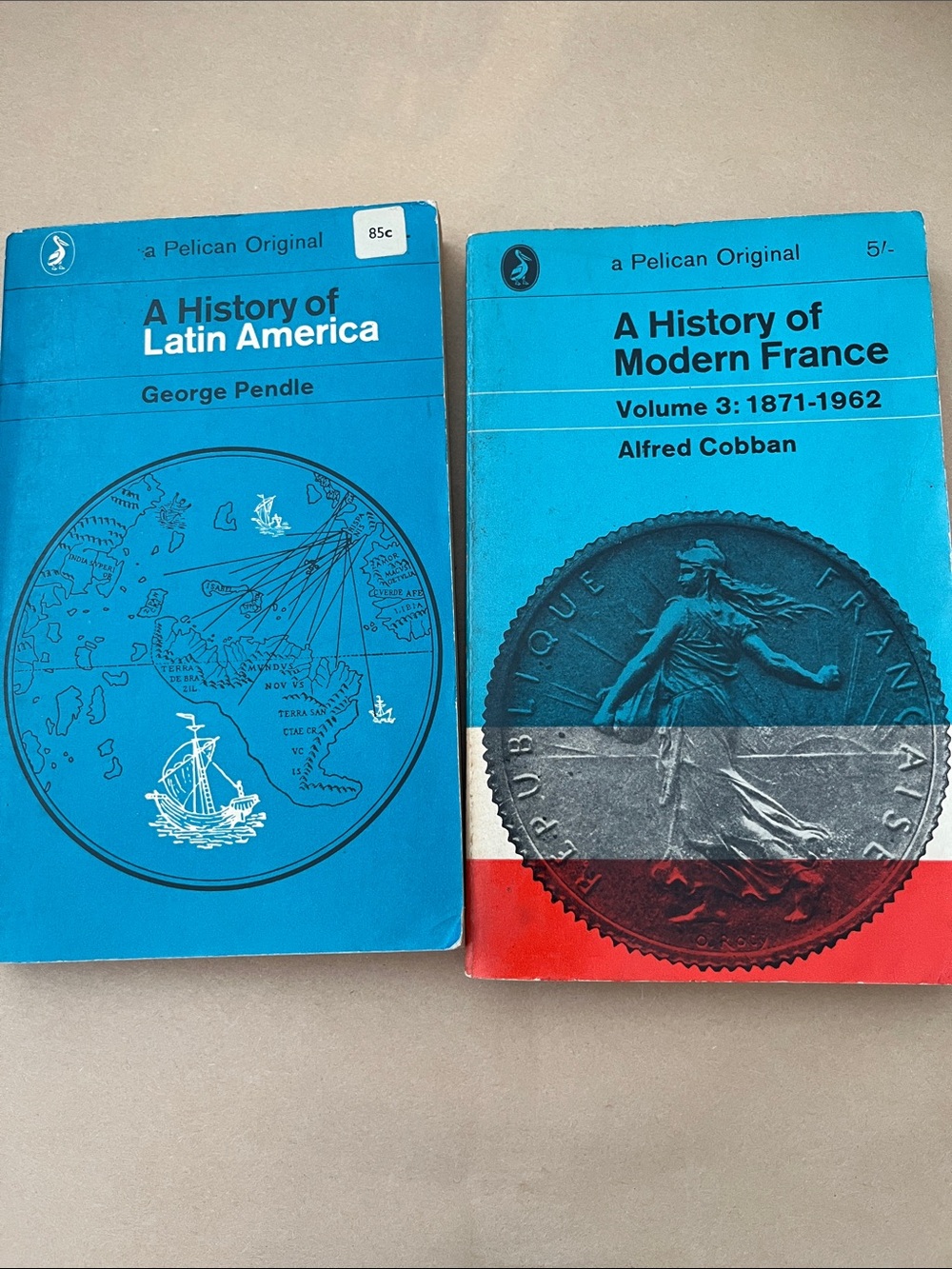 A History of Latin America & A History of Modern France